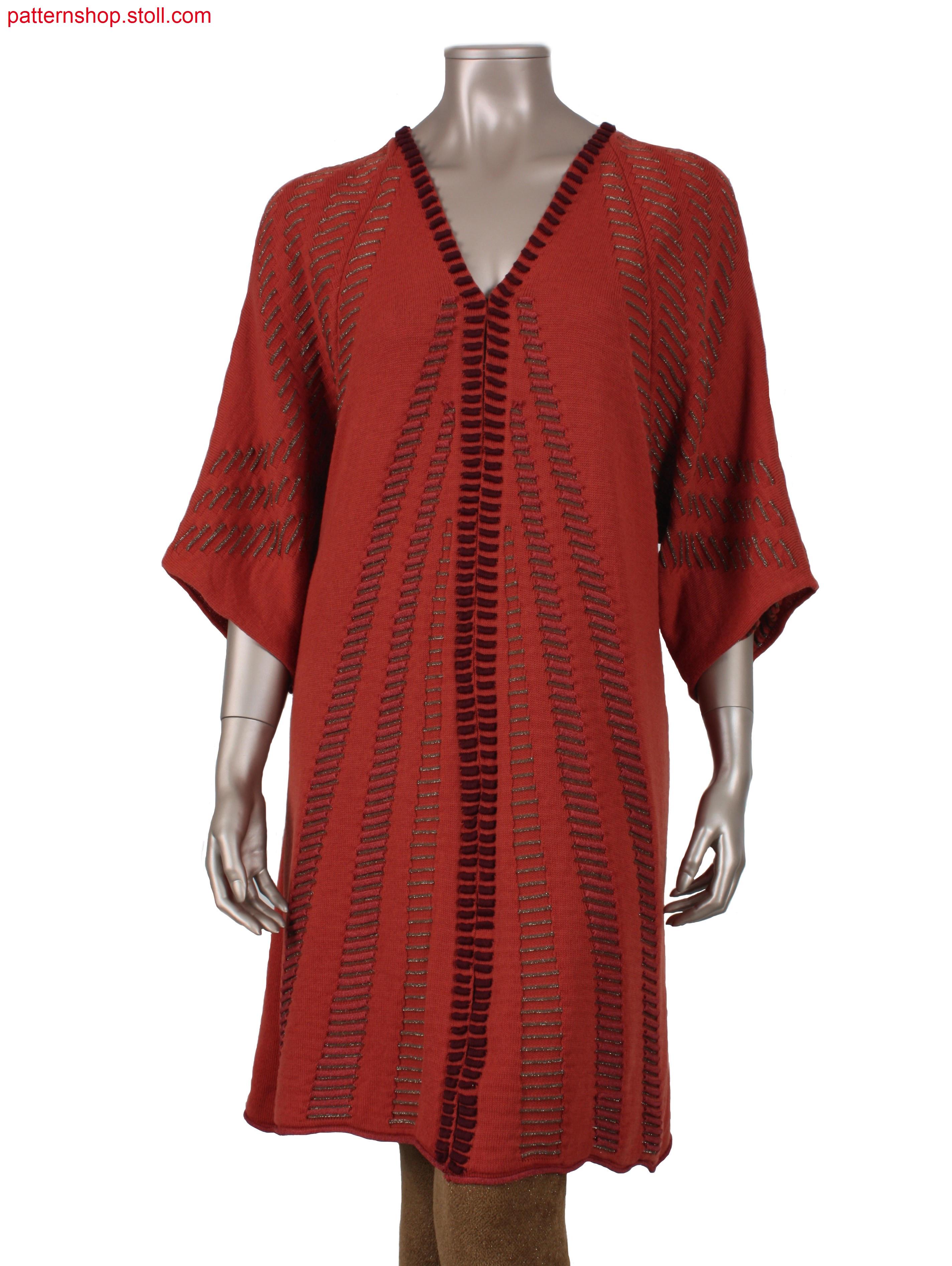 Fully Fashion raglan coat in A-line / Fully Fashion Raglanmantel in A-Linie