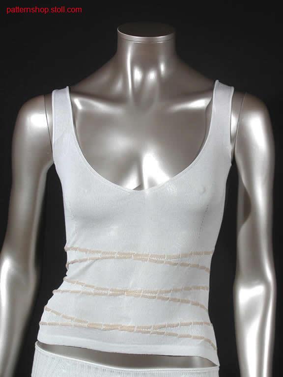 2-Colour FF-front with wedge form technique / 2-farbiges FF- Vorderteil mit Spickeltechnik.