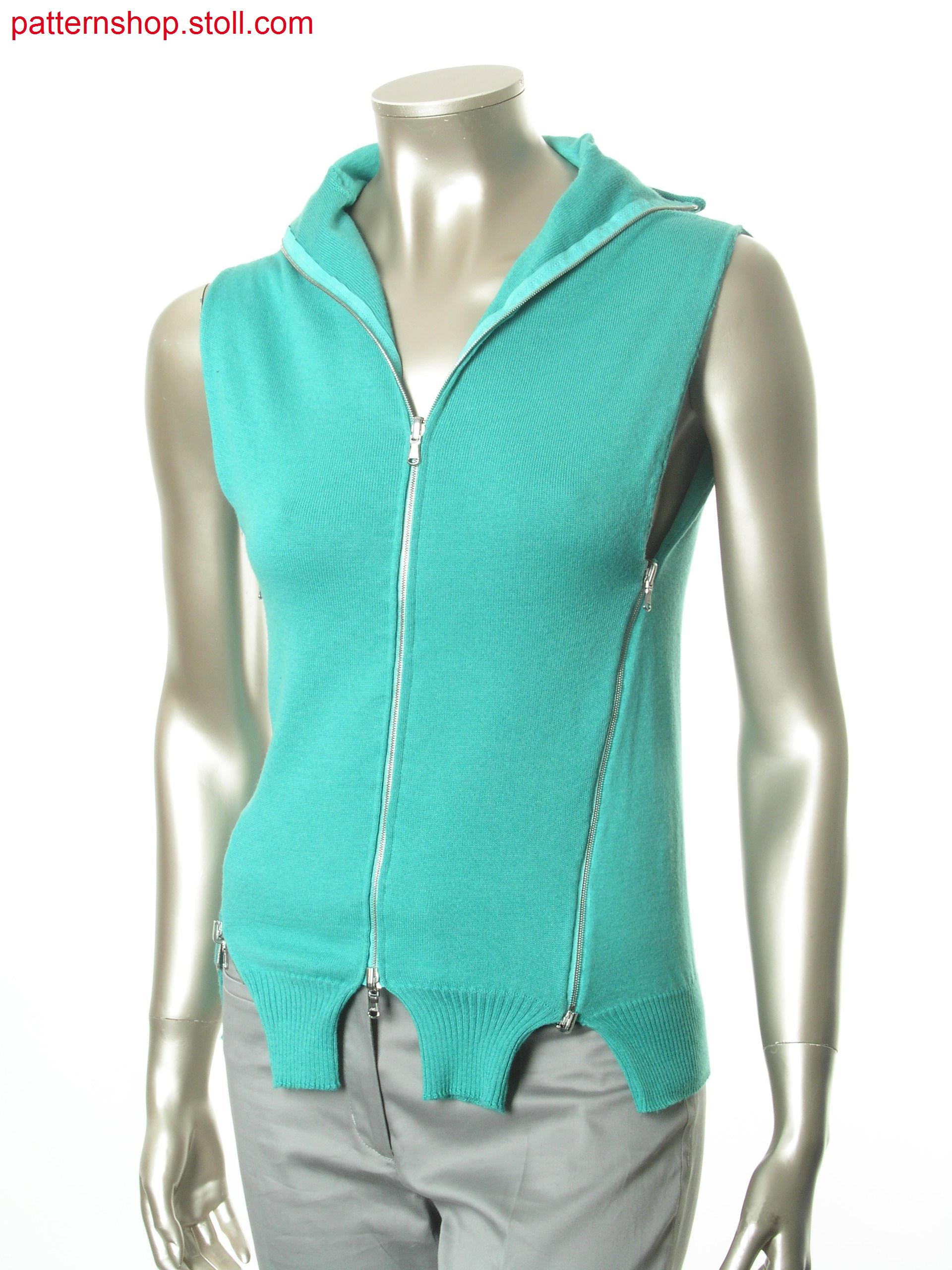 Convertible jersey garment / Wandelbares Rechts-Links Kleidungsst