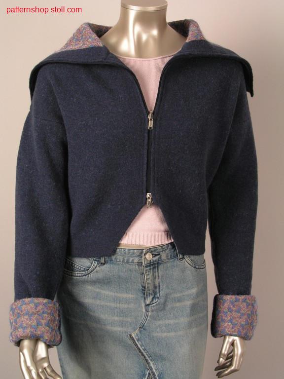 FF-jacquard cardigan / FF-Jacquard Strickjacke