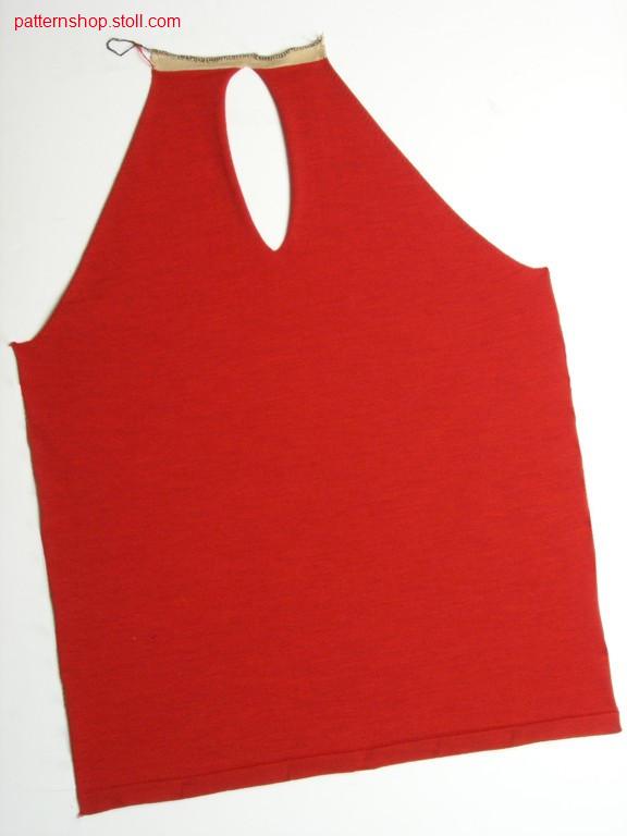 FF-jersey raglan pullover with intarsia sleeves / FF-Rechts-Links Raglanpullover mit Intarsia