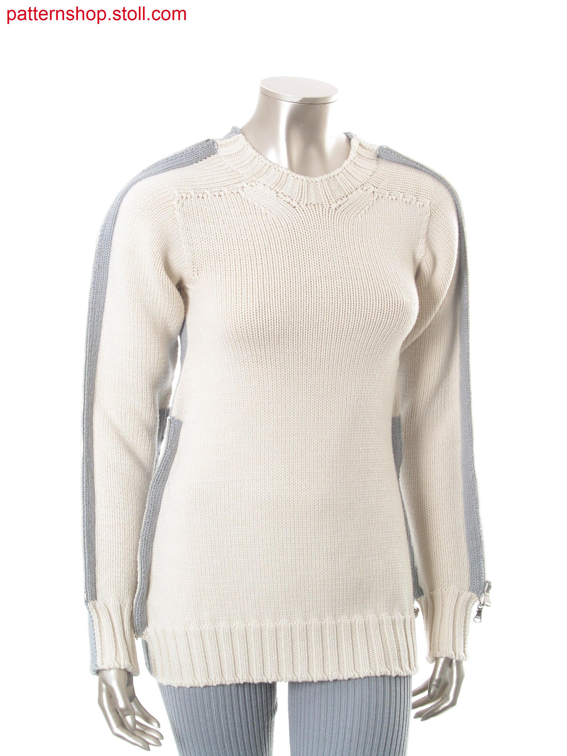 Convertible garment with saddle shoulder / Wandelbares Kleidungsst