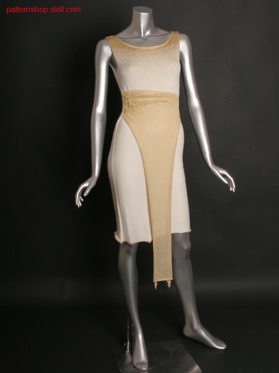 Fitted sleeveless Fully Fashion dress / Tailliertes