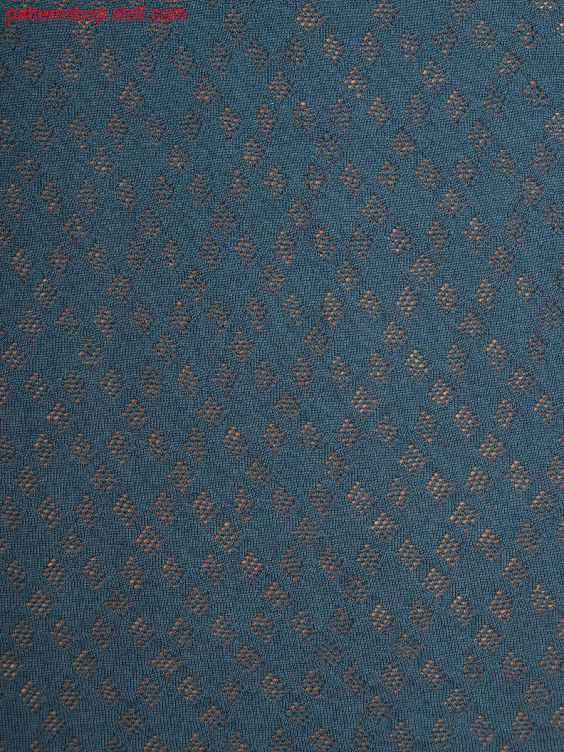 Diamond pattern by pointelle