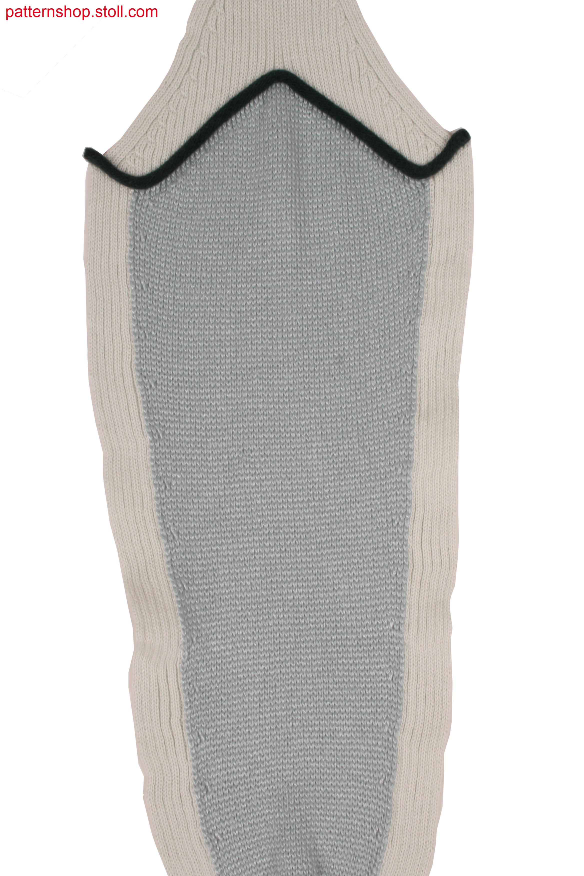 Sleeves with gore technique and wave applications