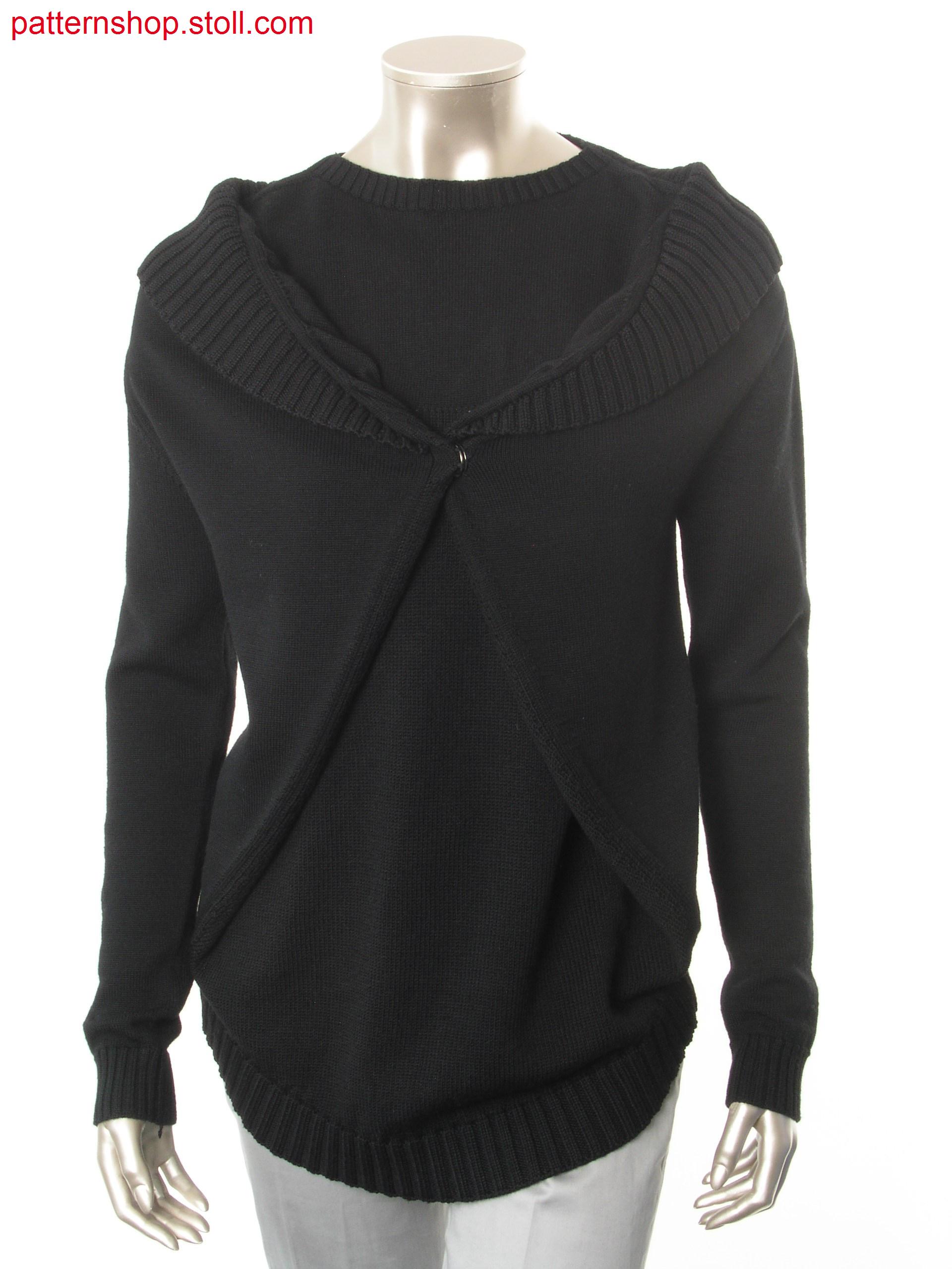 Convertible Fully Fashion garment in jersey / Wandelbares Fully Fashion Kleidungsst