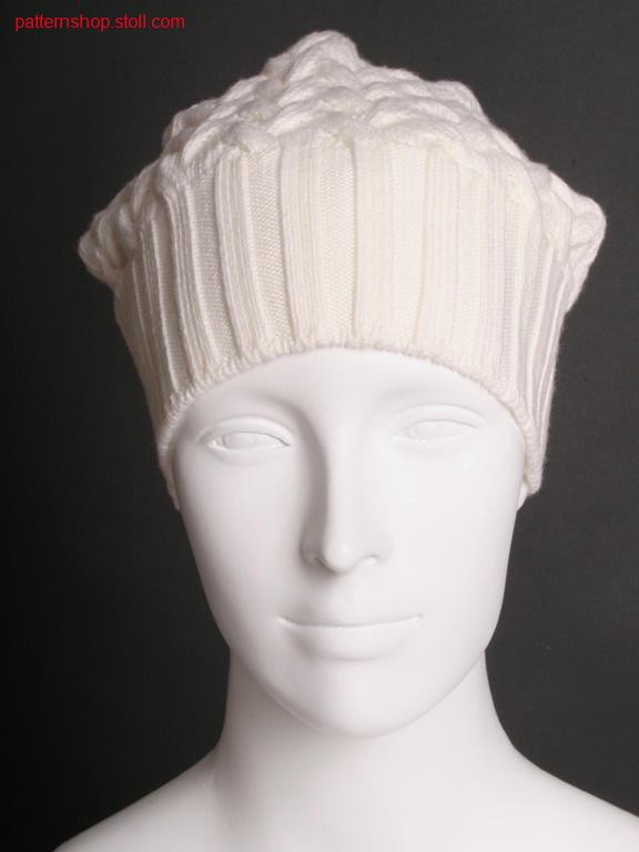 Fully Fashion cap with 3x4 cables / Fully Fashion M