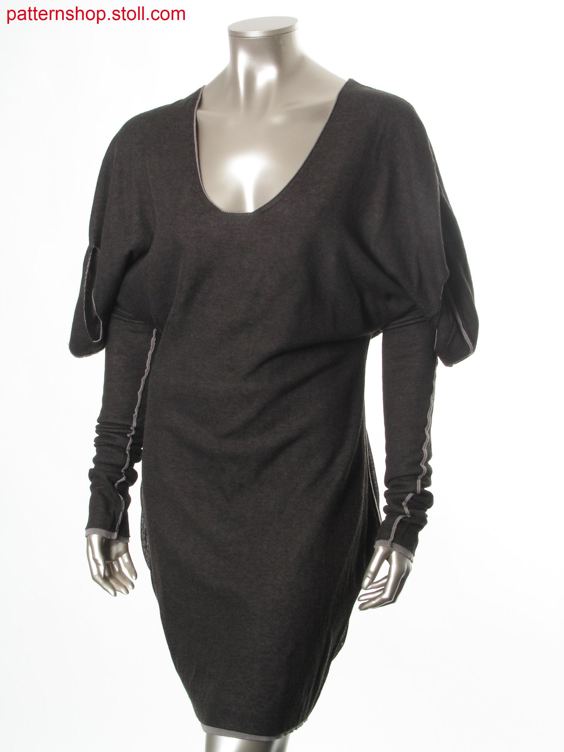 Reversible 2-colour Fully Fashion dress / Fully Fashion Wendekleid