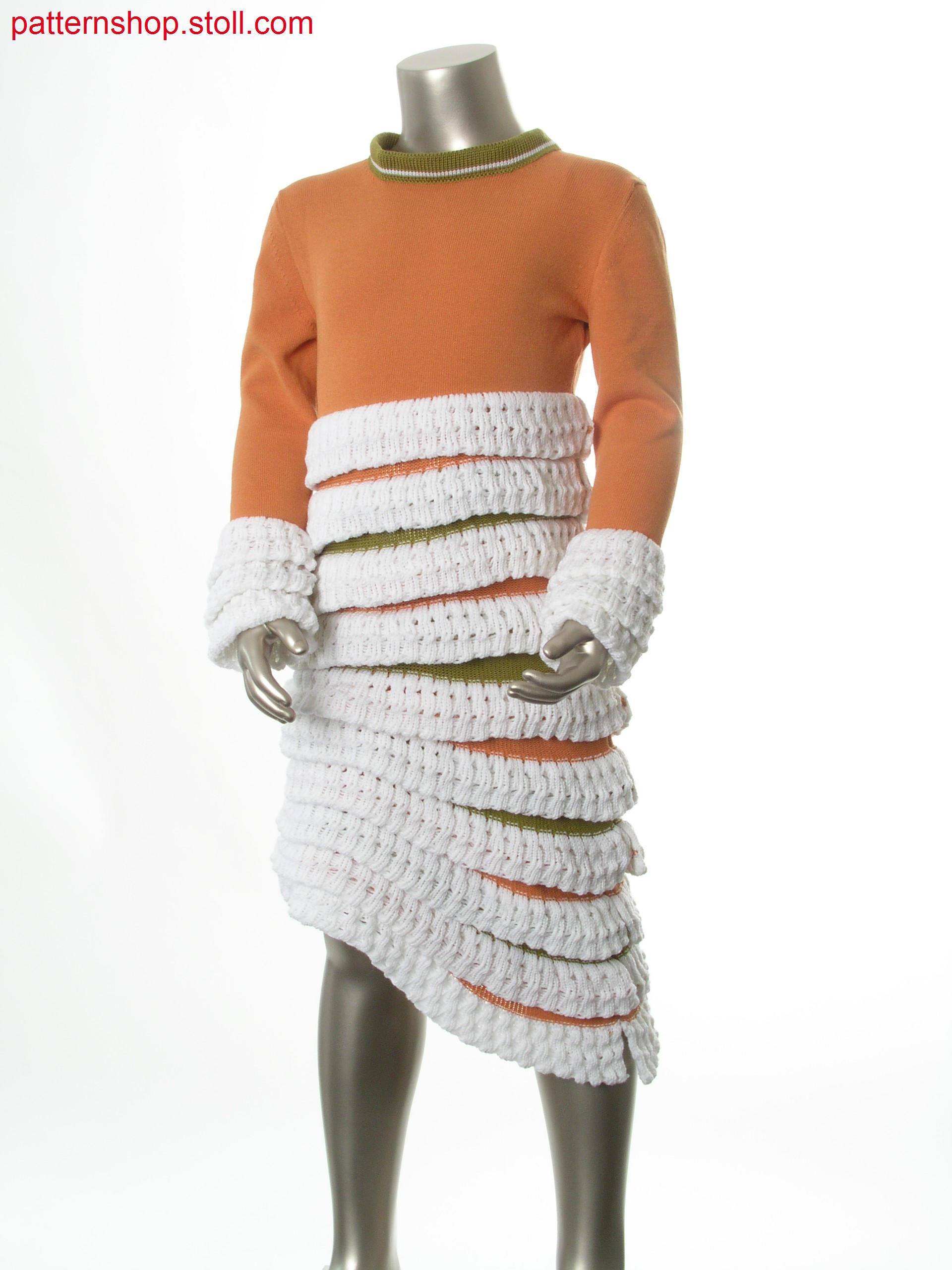 Fully Fashion children's frilled dress / Fully Fashion R