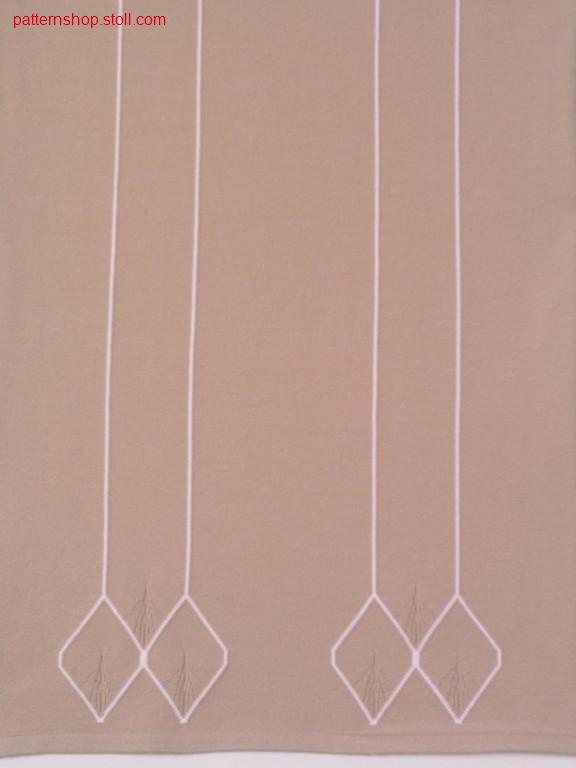 Intarsia structure pattern / Intarsia Strukturmuster