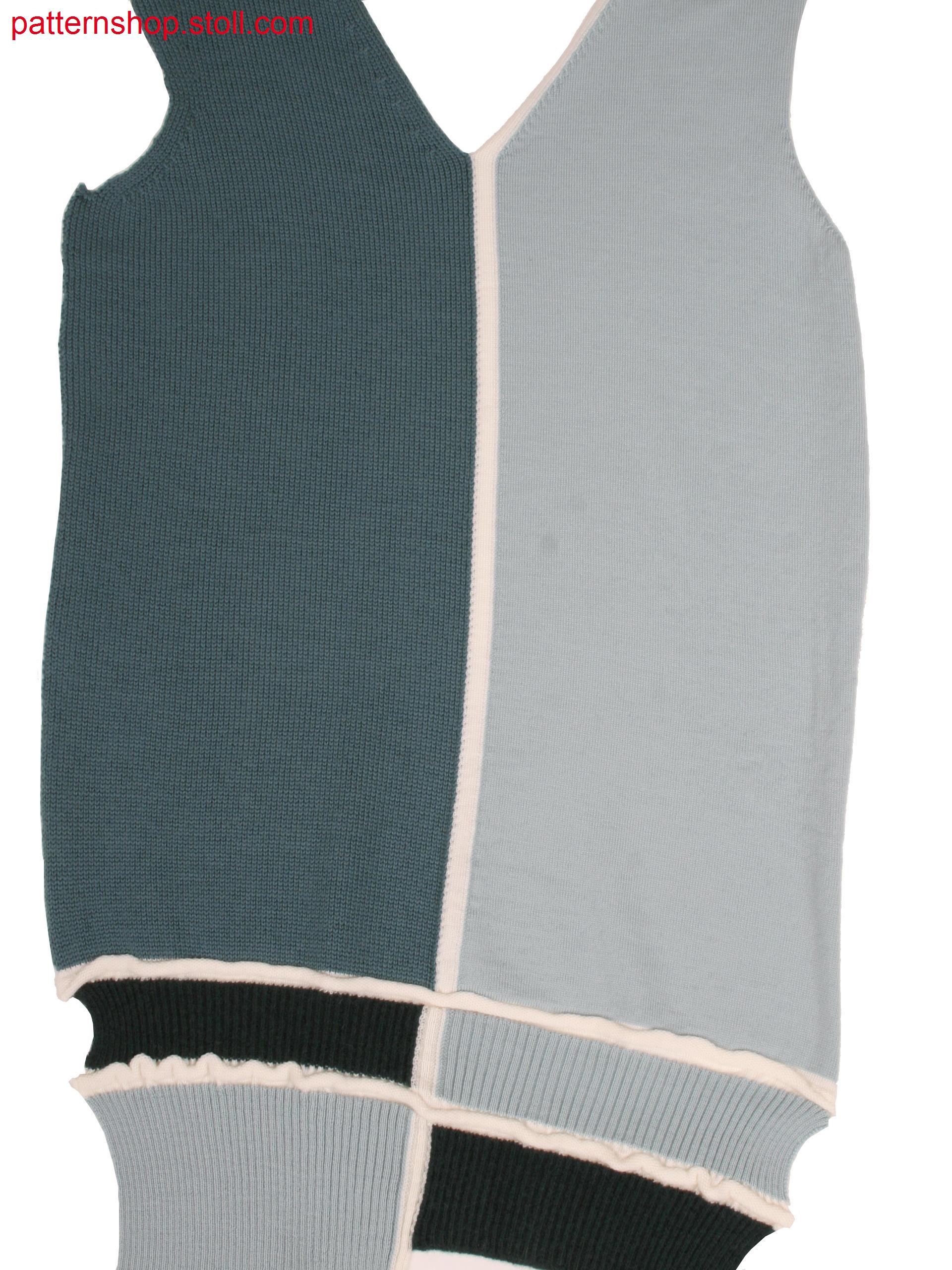 Front part of 0910094, hem starts at different heights andwave applications