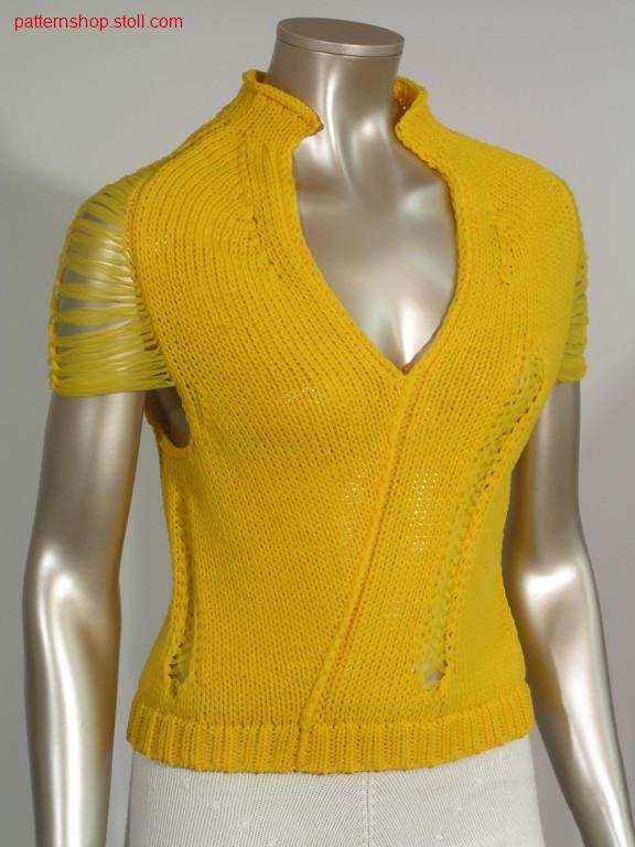 Jersey FF top in cast off technique / RL-FF Top in Absprengtechnik.