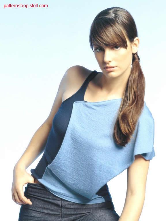 Fitted 2 layers FF top in jersey / Tailliertes 2 lagiges FF Top in Rechts-Links