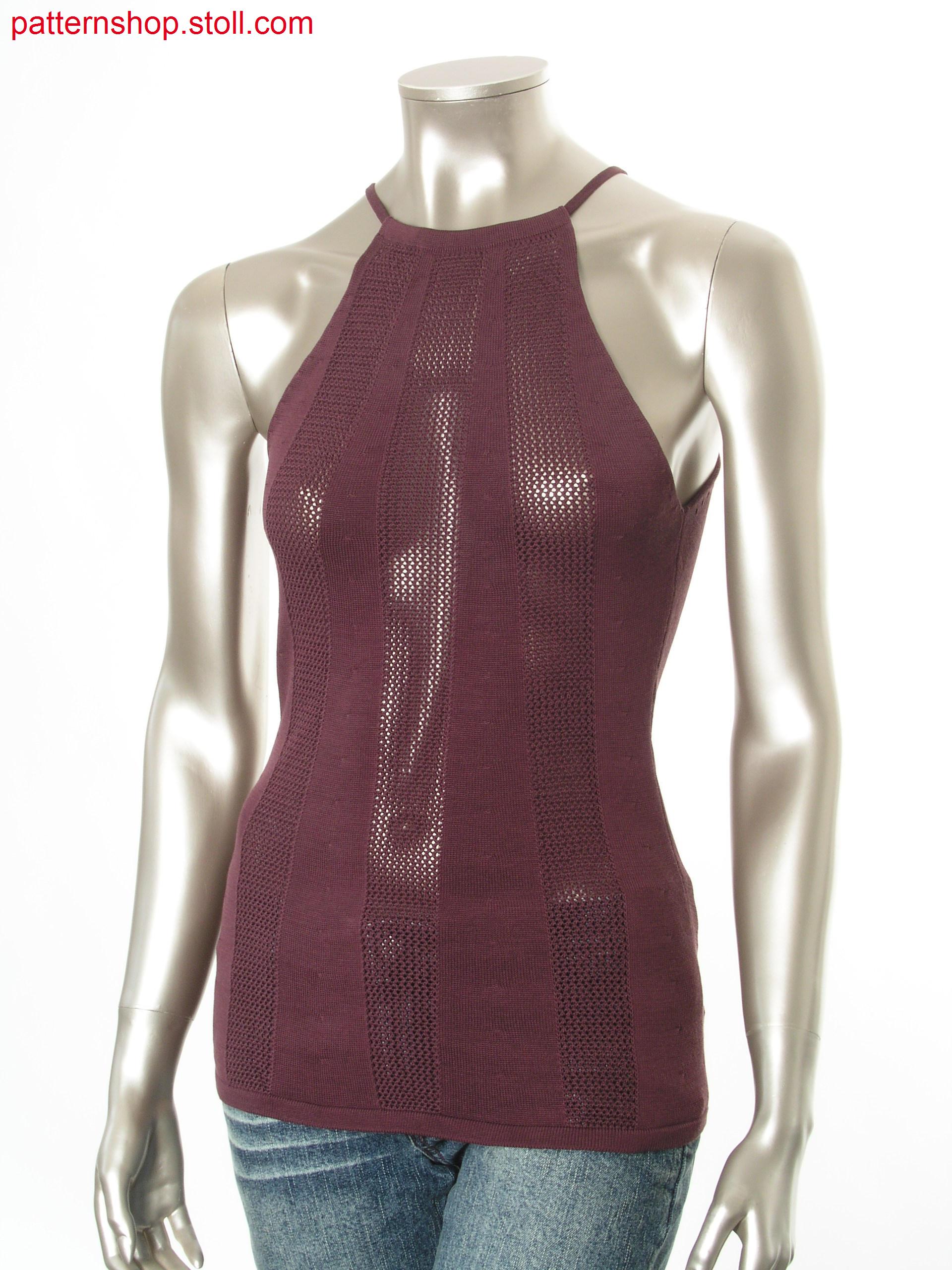 Fitted Fully Fashion top with fair isle shape / Tailliertes Fully Fashion Top mit Fair Isle Form