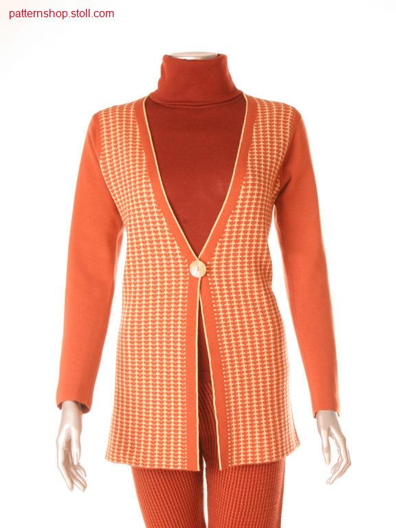 Fitted Fully Fashion cardigan / Taillierte Fully Fashion Strickjacke