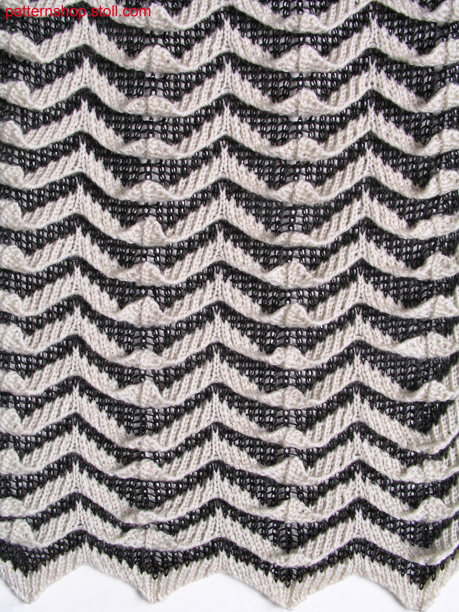 Jersey transfer structure with wave applications / Rechts-Links Umh