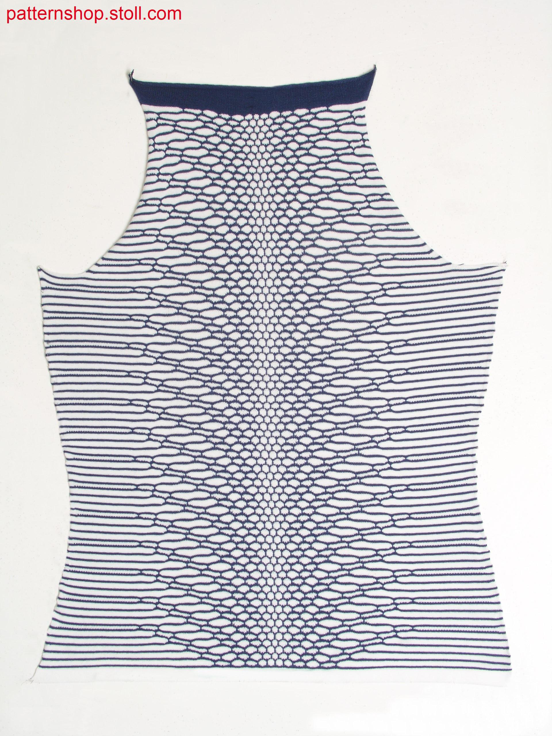 Fully Fashion front in snakeskin look / Fully Fashion Vorderteil in Schlangenlederoptik