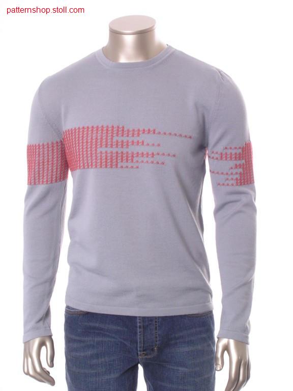 FF-pullover with inserted sleeves / FF-Pullover mit eingesetzten