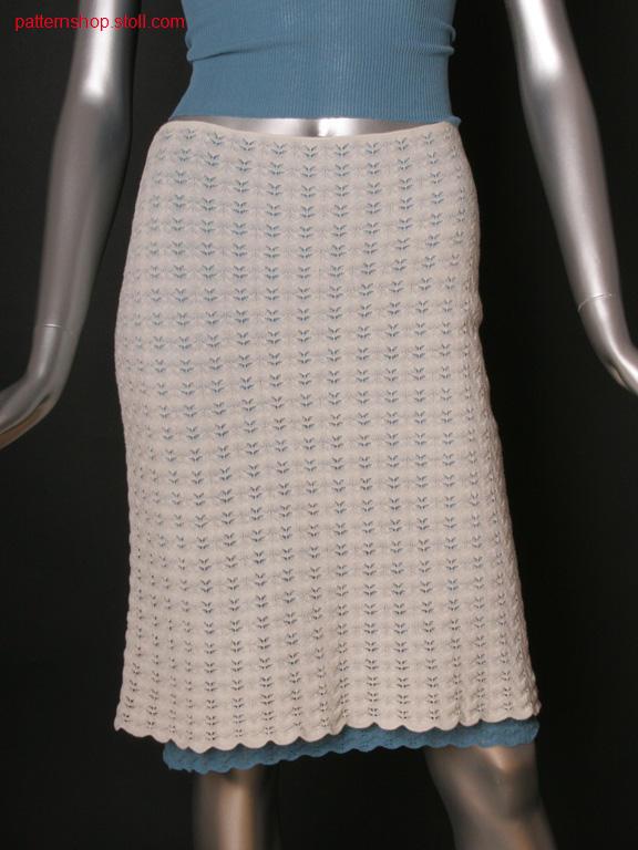 Fully Fashion skirt in layering look / Fully Fashion Rock imLagen-Look