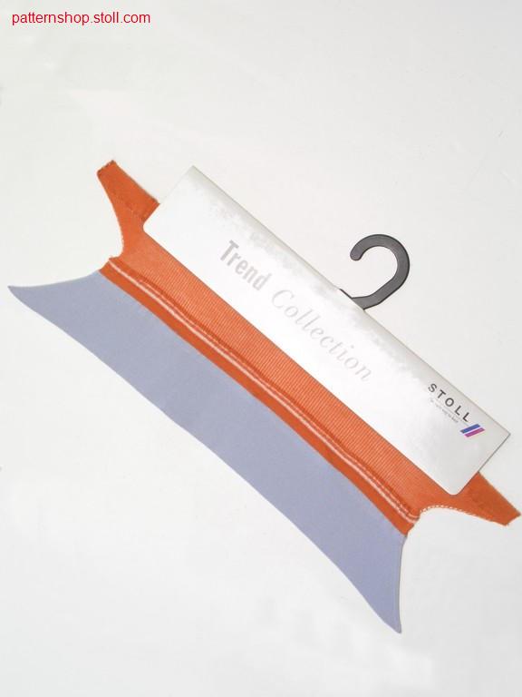 Fully fashion shirt collar in double jersey / Fully Fashion Hemdkragen in Rechts-Rechts