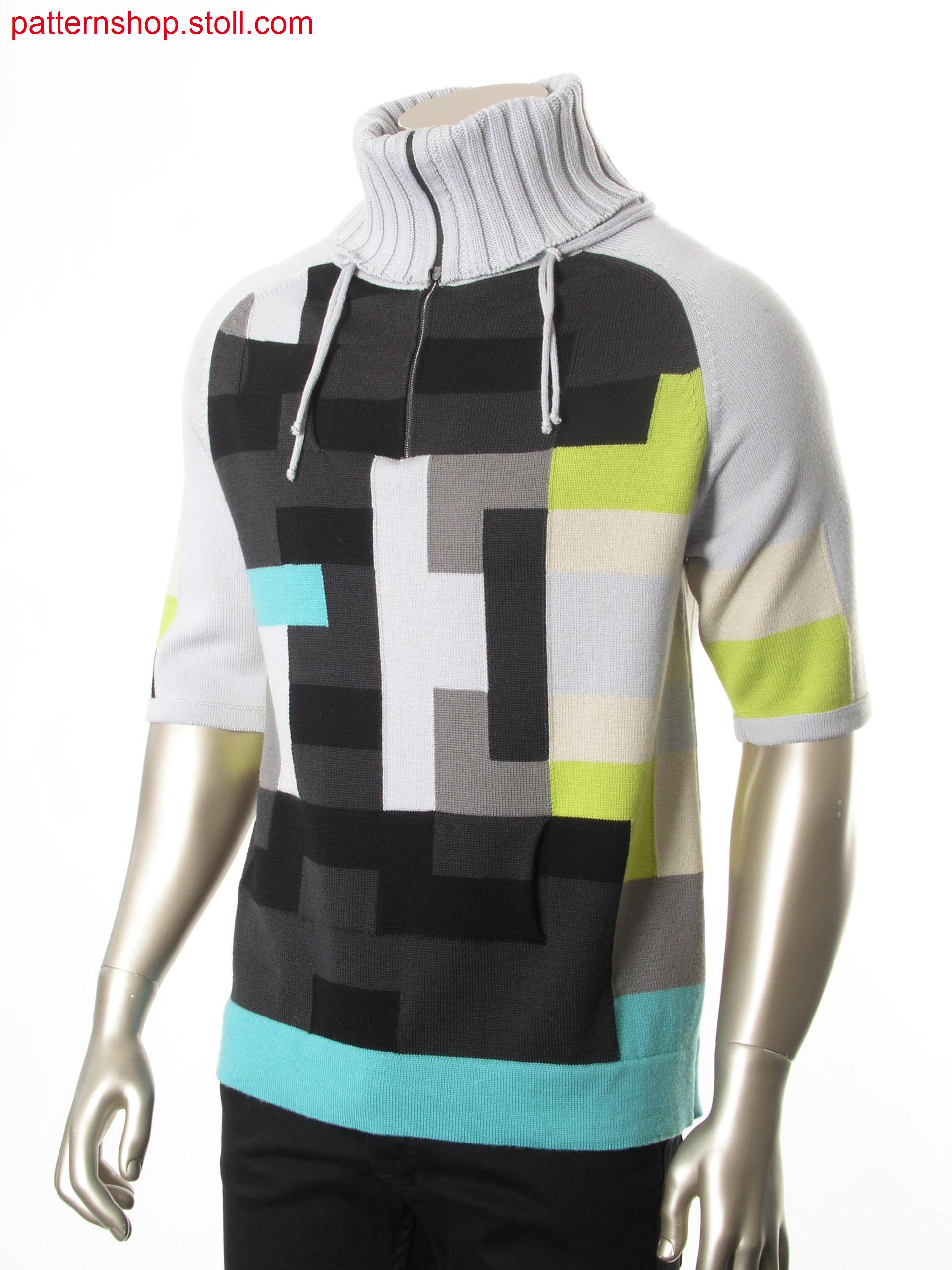 Unisex Fully Fashion-intarsia garment / Unisex Fully Fashion-Intarsia Kleidungsst