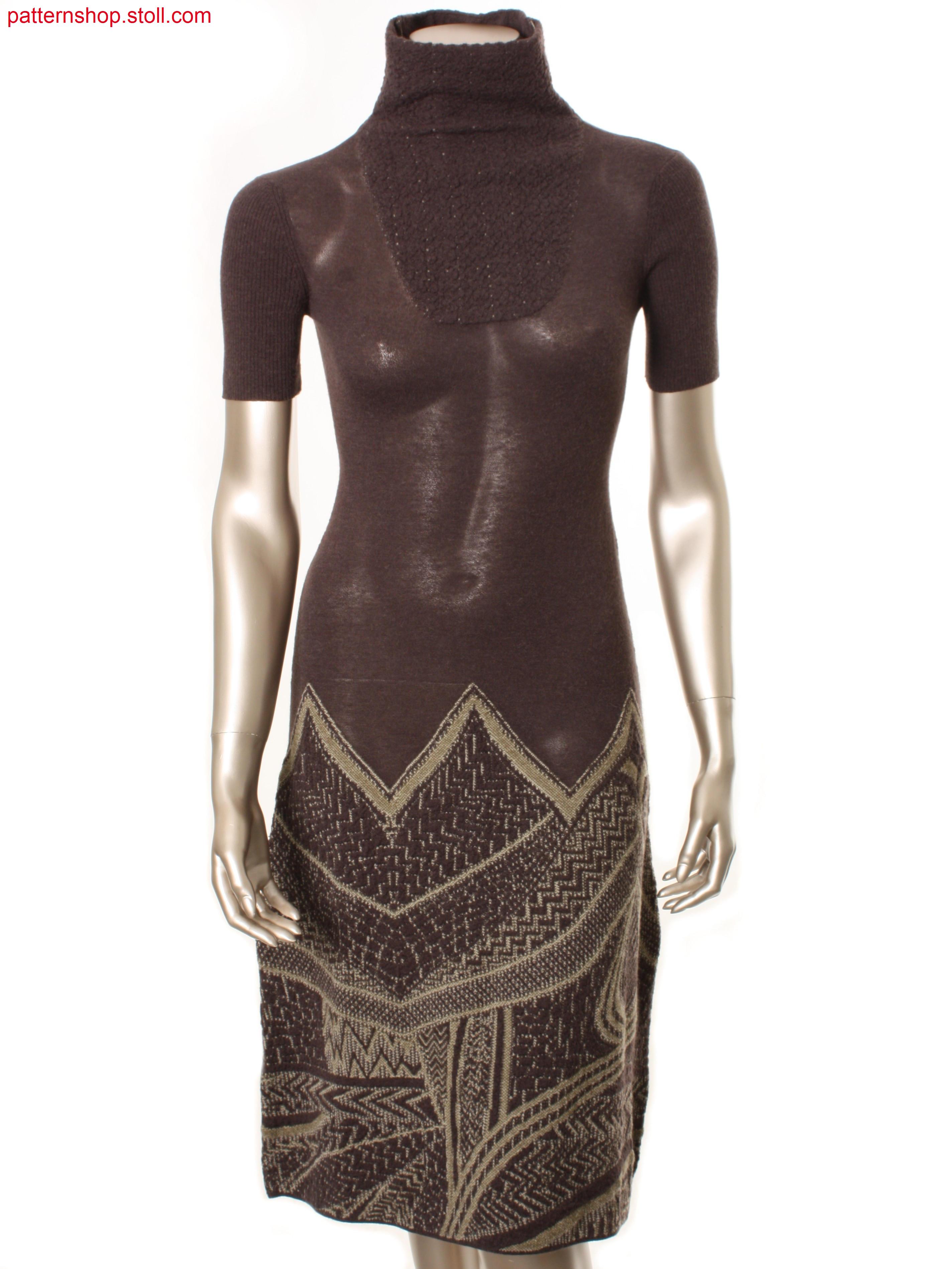 Fully Fashion jersey dress / Fully Fashion Rechts-Links Kleid