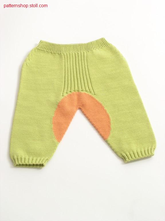 Intarsia children's trousers / Intarsia Kinderhose