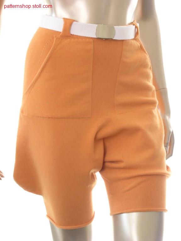 Short turkish trousers in gore technique / Kurze Pluderhose in Spickeltechnik