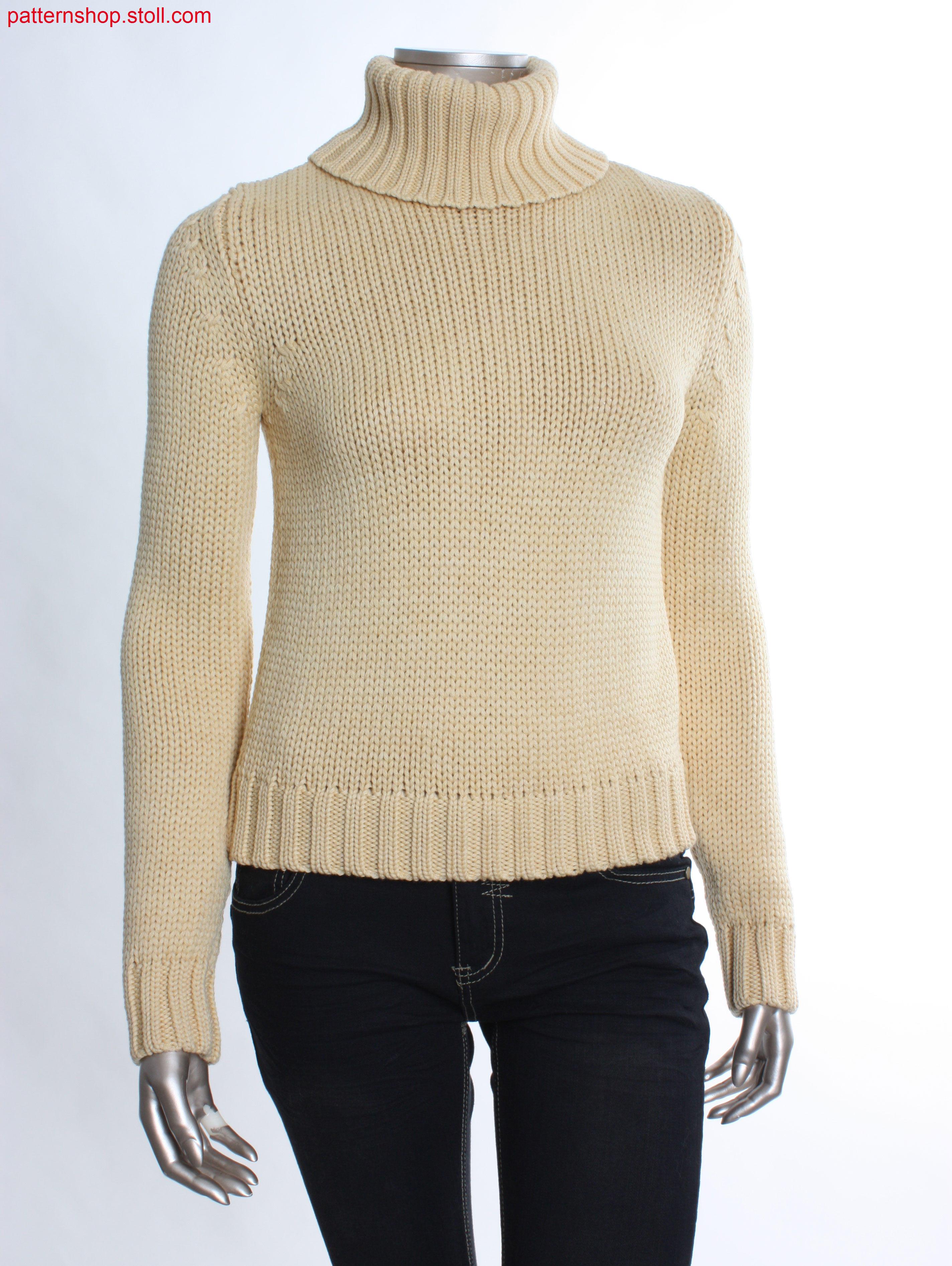 Fully Fashion jersey pullover / Fully Fashion Rechts-LinksPullover