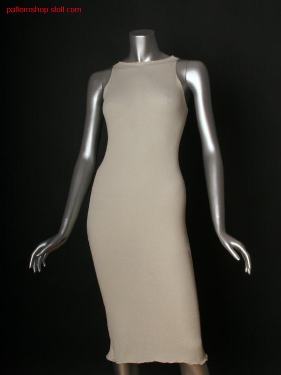 Fully Fashion dress in jersey structure / Fully Fashion Kleid in Rechts-Links Struktur