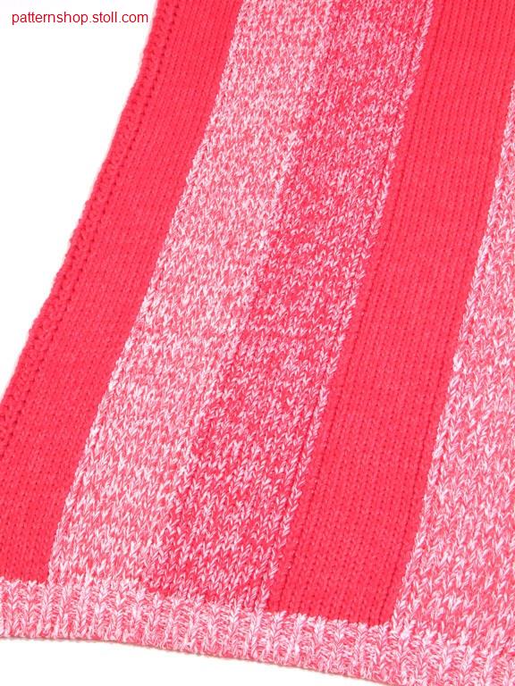 3 - Colour jersey intarsia / 3 - Farbiges R-L Intarsiamuster