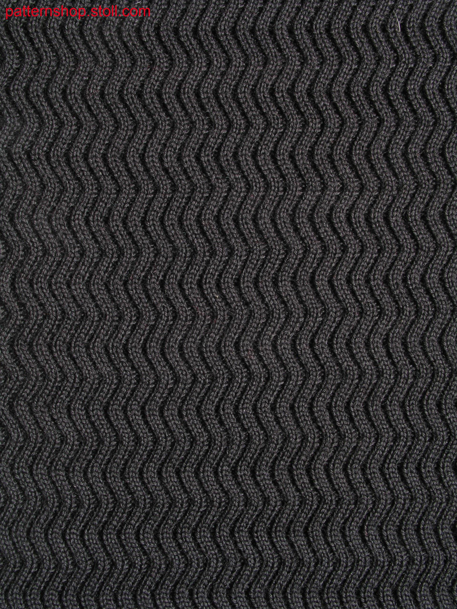 Swatch with 2x2 rib in aran look / Musterausschnitt mit 2x2-Rippe in Aran Optik