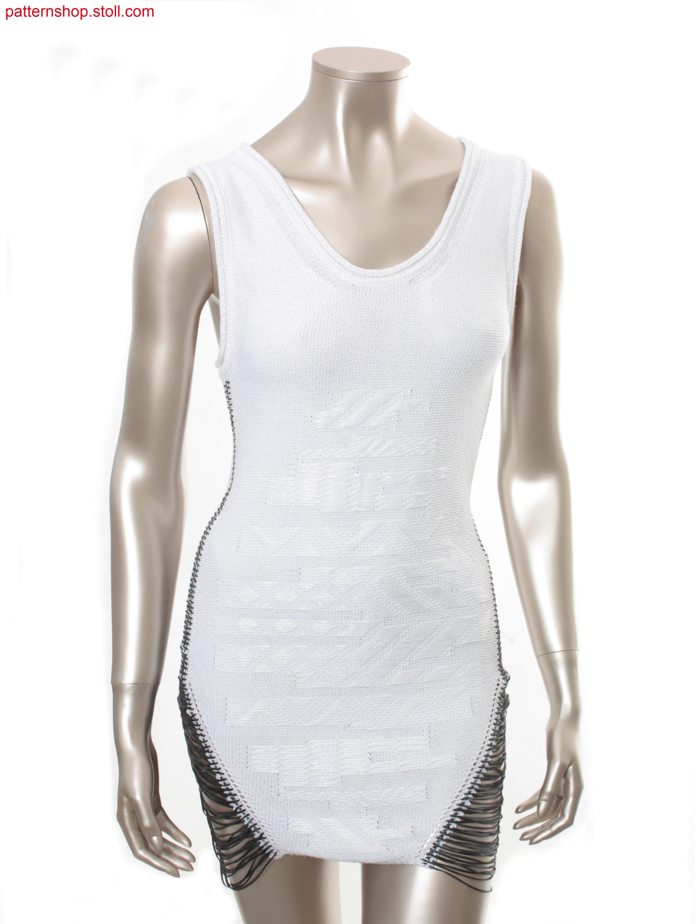 Sleeveless Fully Fashion jersey dress  /