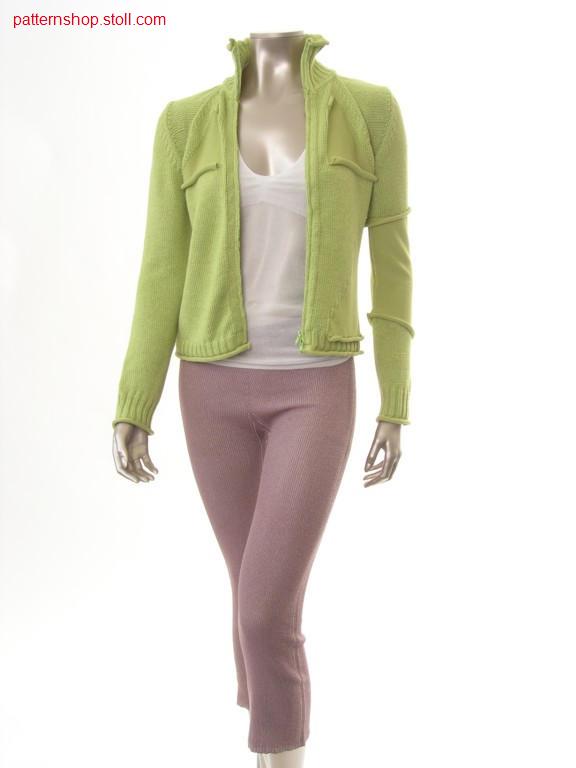 Fitted FF-cardigan with applications / Taillierte FF-Strickjacke mit Applikationen