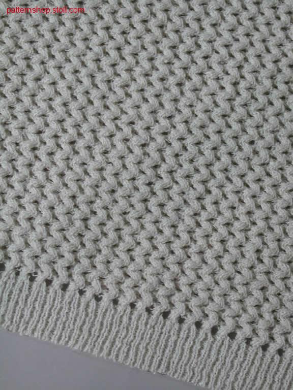 Racked tuck structure pattern / Fangversatzmuster