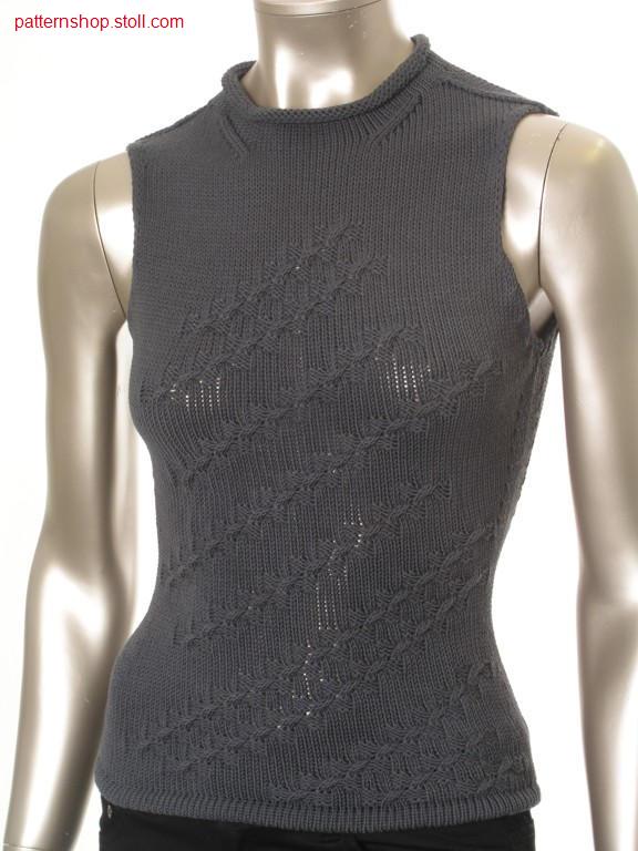 Fitted top with french shoulder / Tailliertes Top mit franz