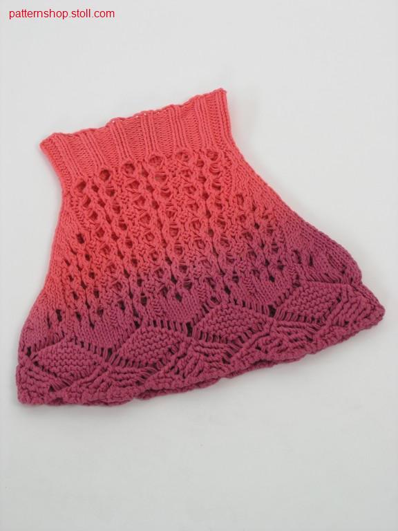 Baby's flared skirt in tie-dye-technique / Babyglockenrock in Bandana-Technik