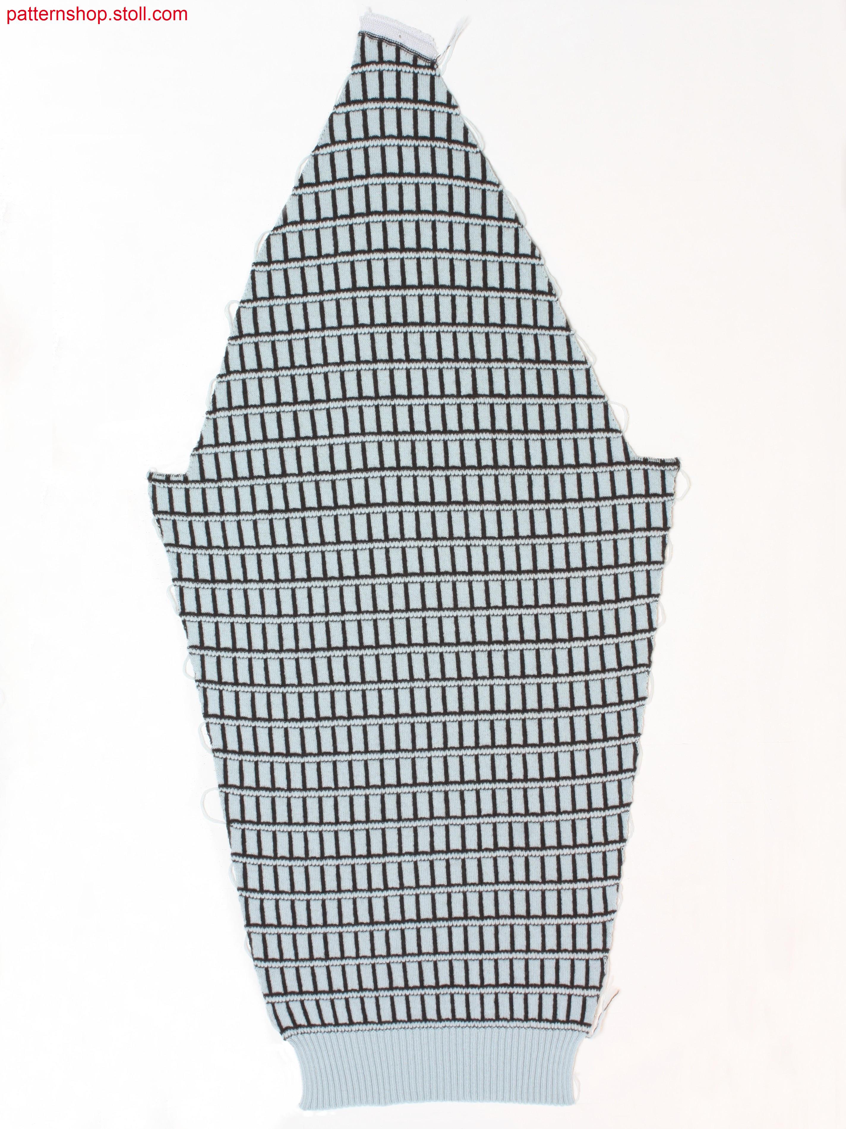 Fully Fashion sleeves in cross-tubular jacquard / Fully Fashion