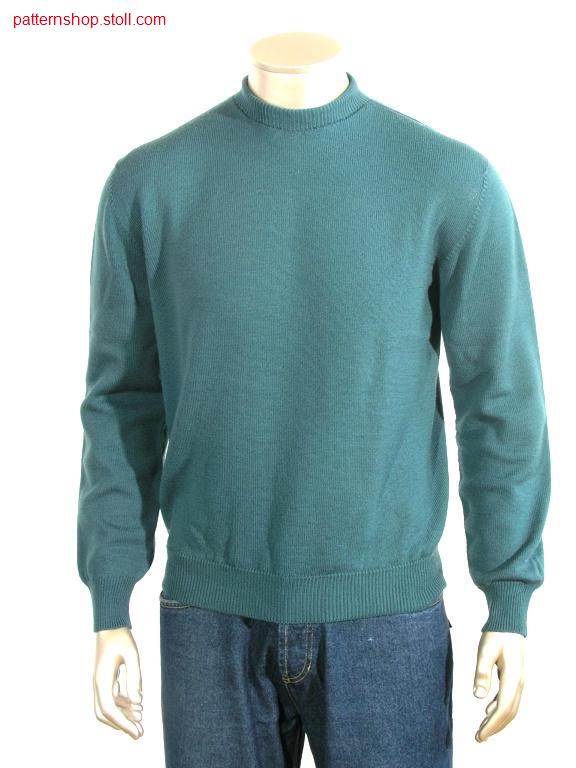 Jersey pullover with French shoulder / RL-Pullover mit Franz