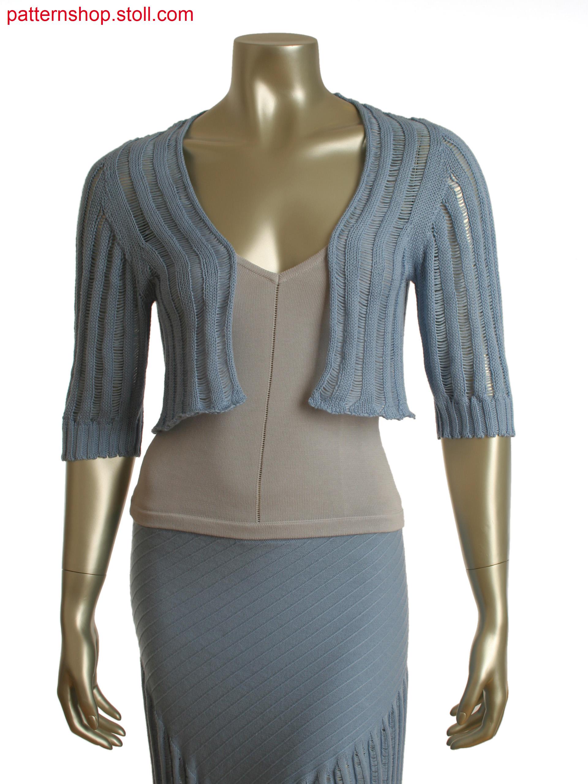 Stoll-knit and wear&reg jacket with floats