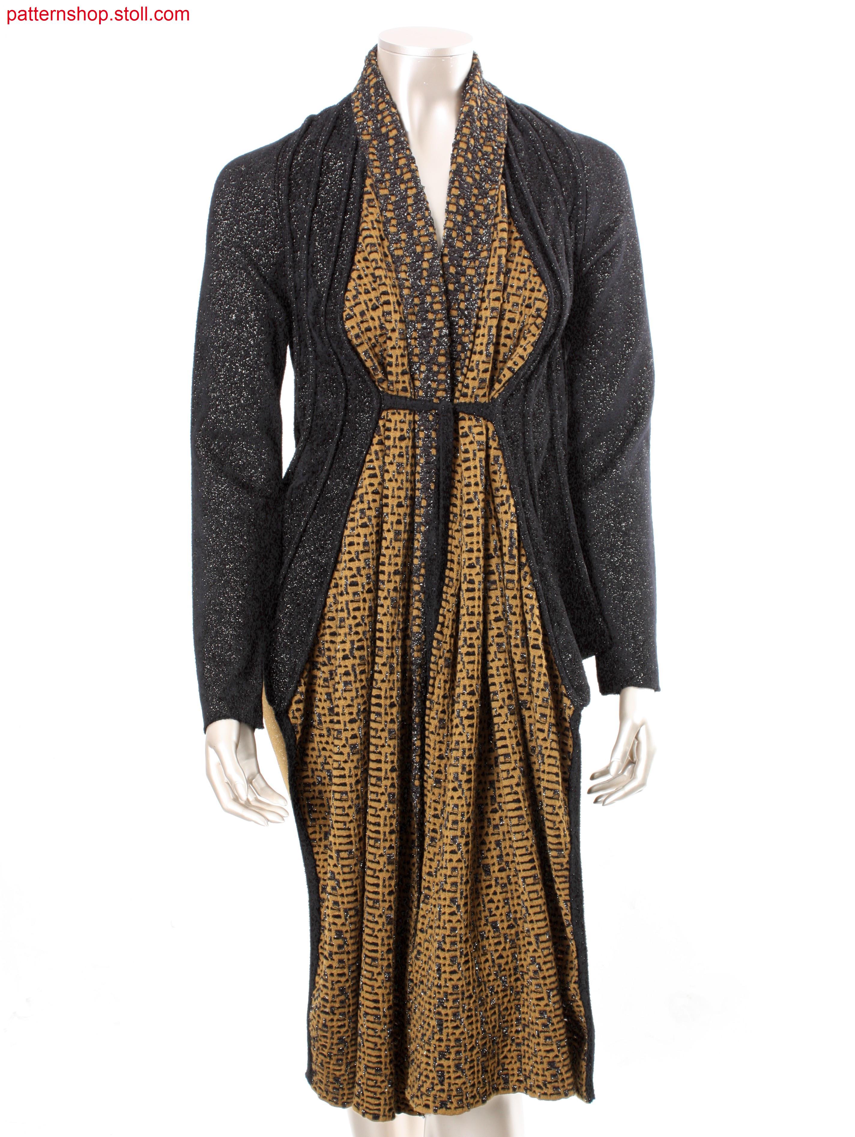 Cut and sew cardigan / Jacke aus Schnittware