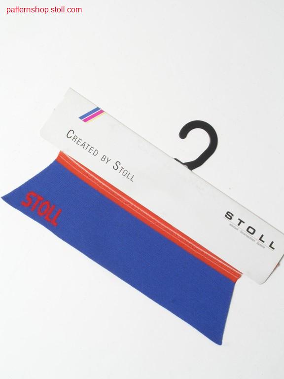 Fully fashion shirt collar in 2-colour milanese fabric / Fully Fashion Hemdkragen in 2-farbigem Milano-Rib