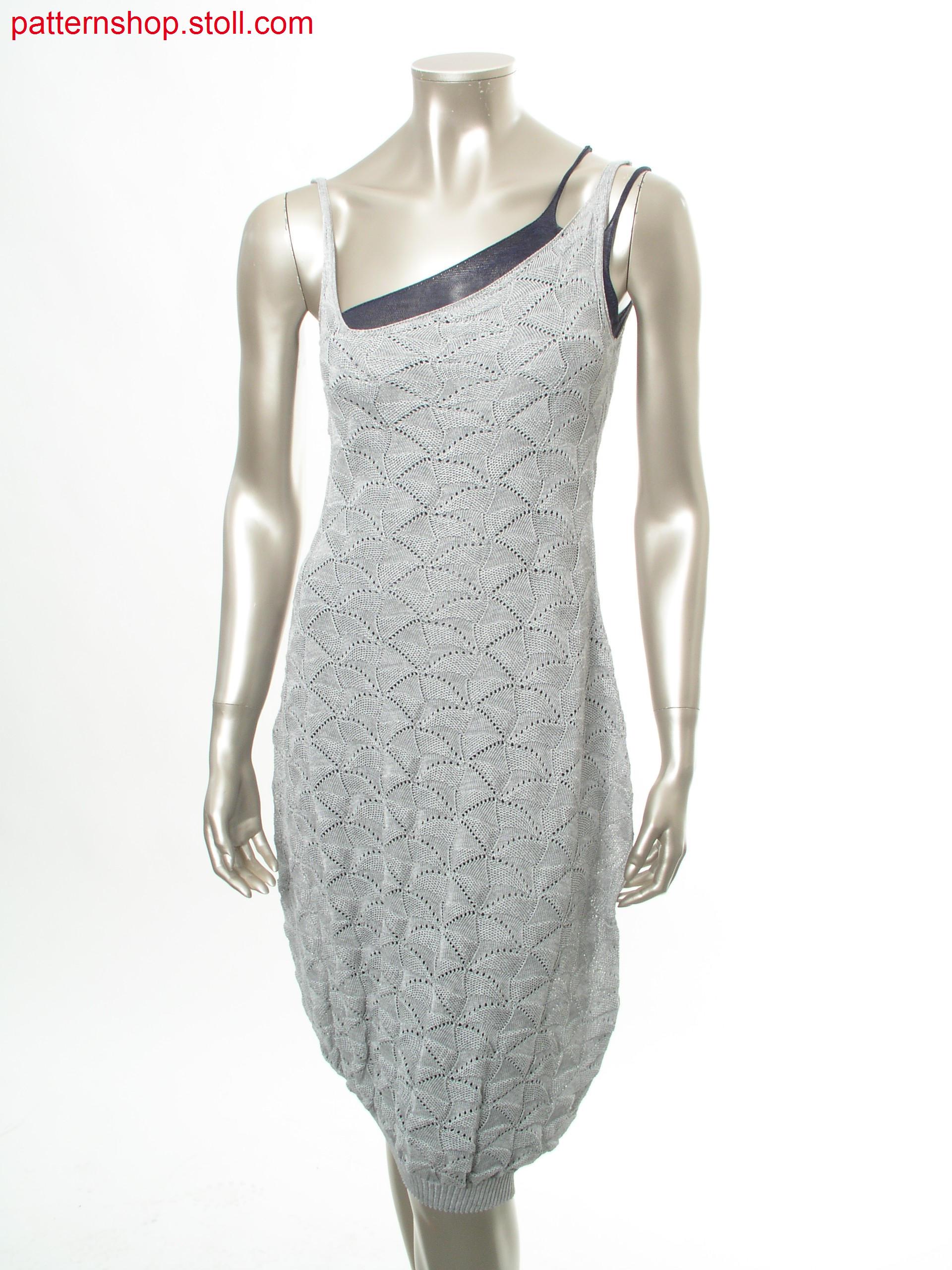 Fully Fashion strap dress in pointelle structure / Fully Fashion Tr