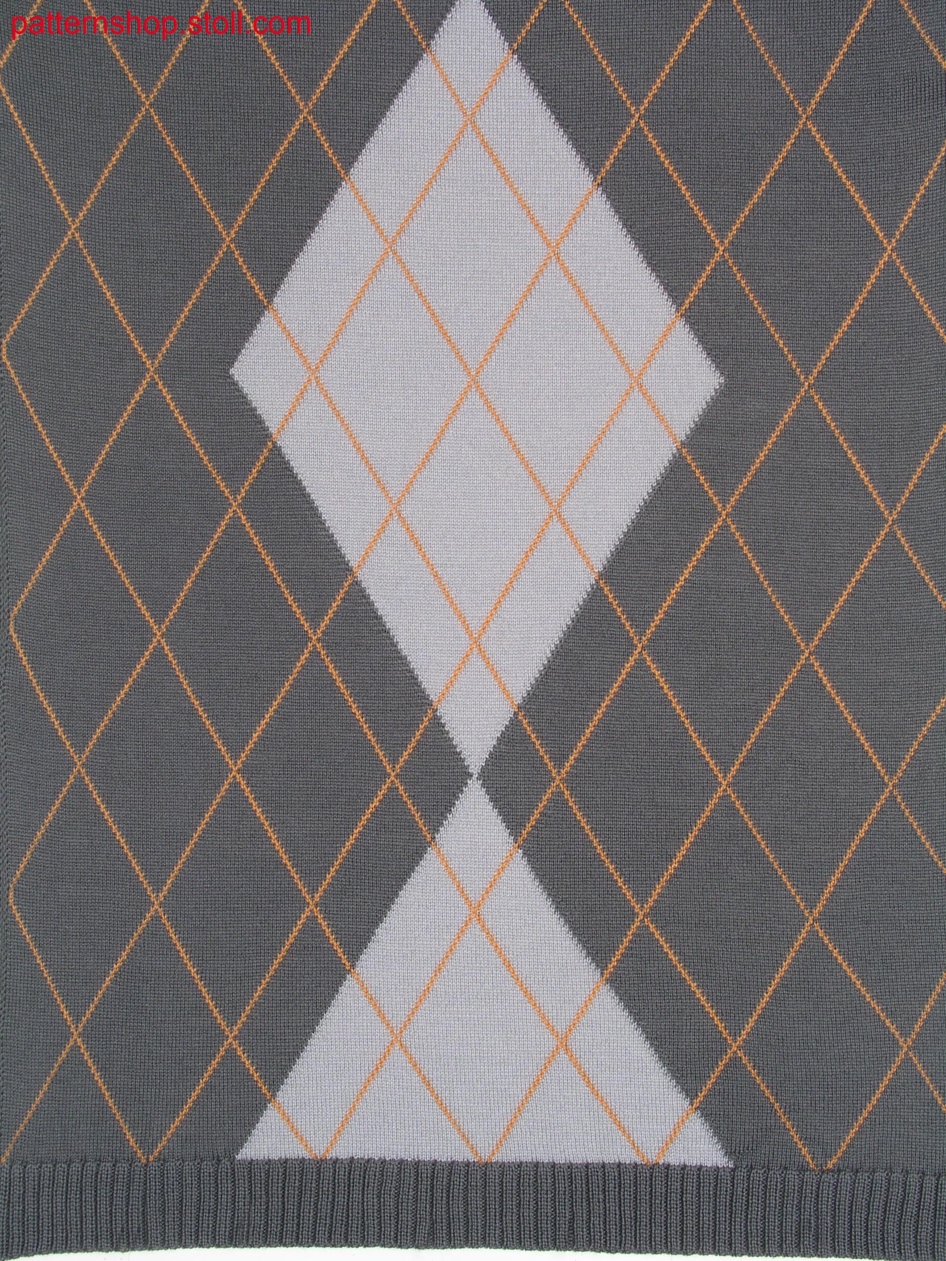 Burlington-intarsia pattern / Burlington-Intarsiamuster