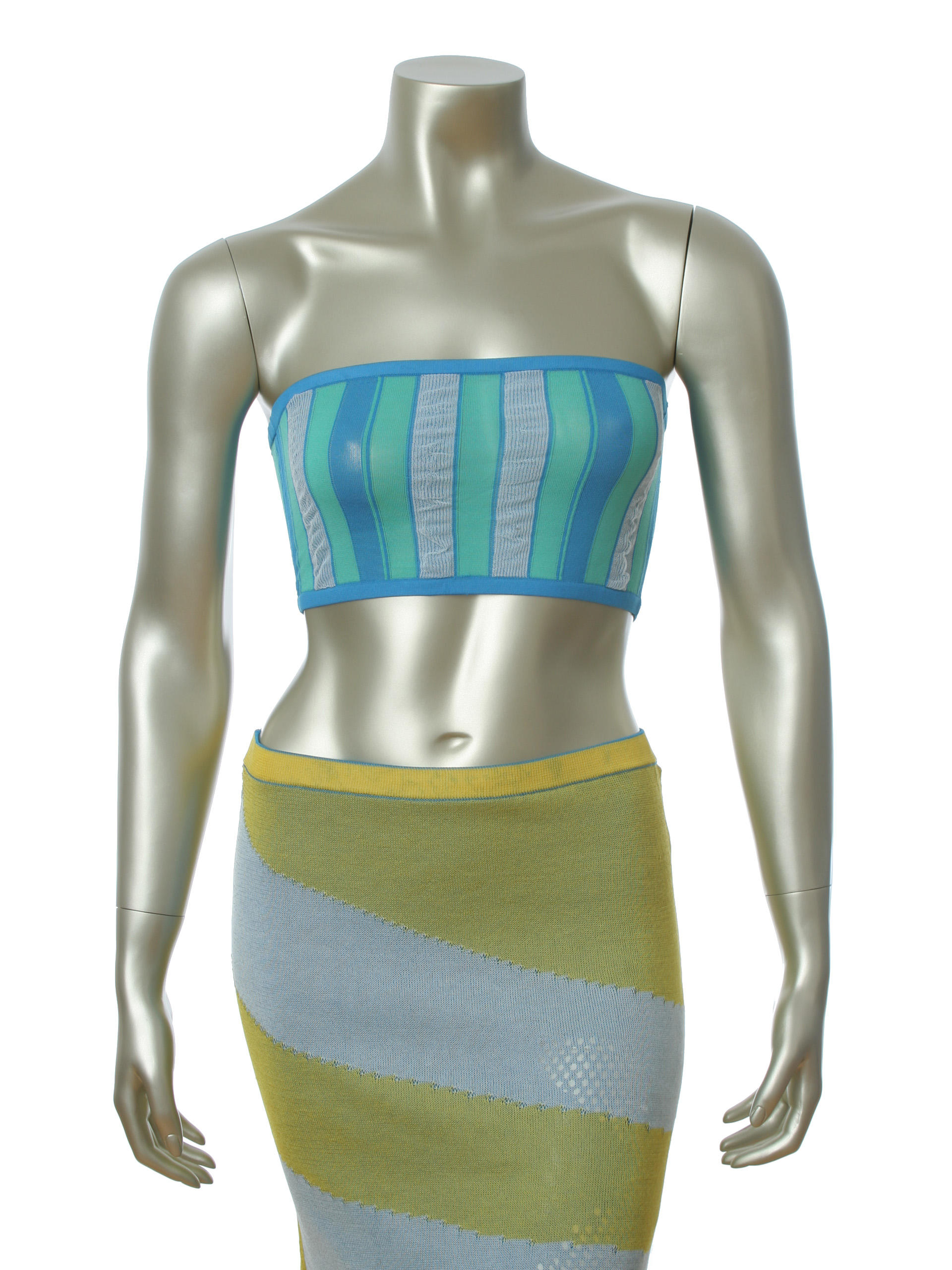 Fully Fashion top in 4-color intarsia (22IYF) with gore technique and layer technology