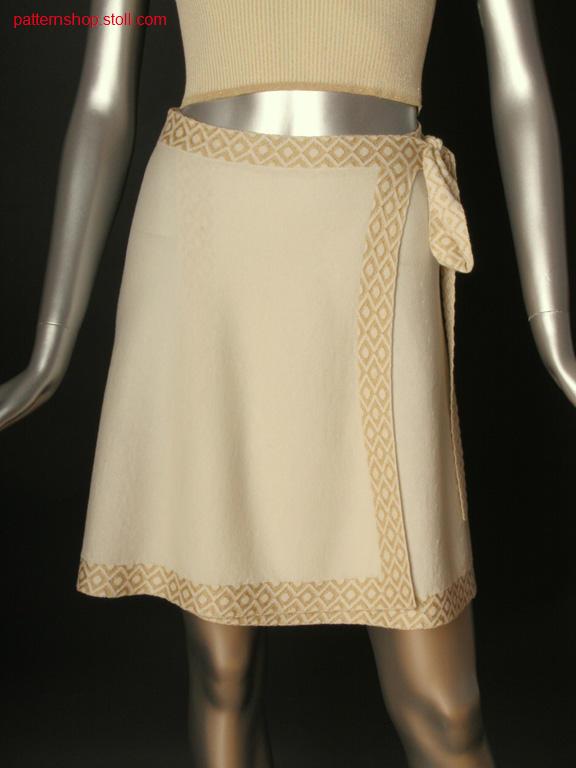 Fully Fashion jersey wraparound skirt / Fully Fashion Rechts-Links Wickelrock