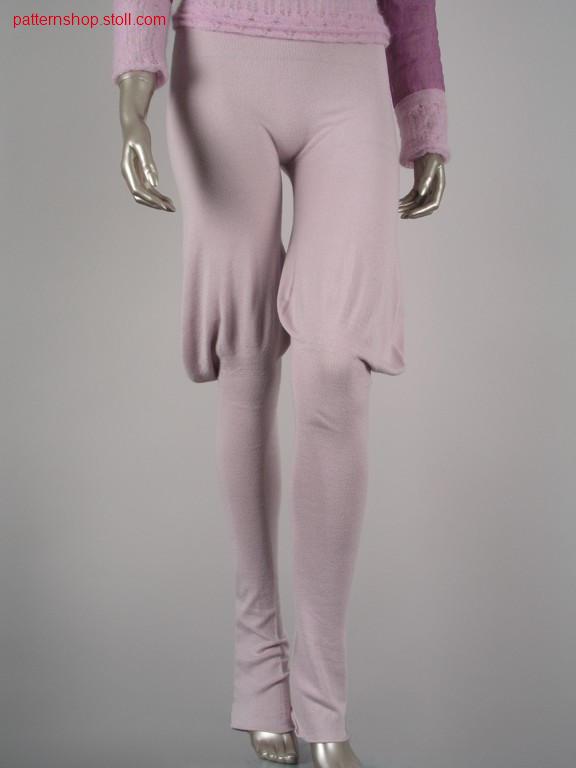 Jodhpurs in jersey with 2x2 elastic waist / Reithose in Rechts-Links mit 2x2 Elastikbund