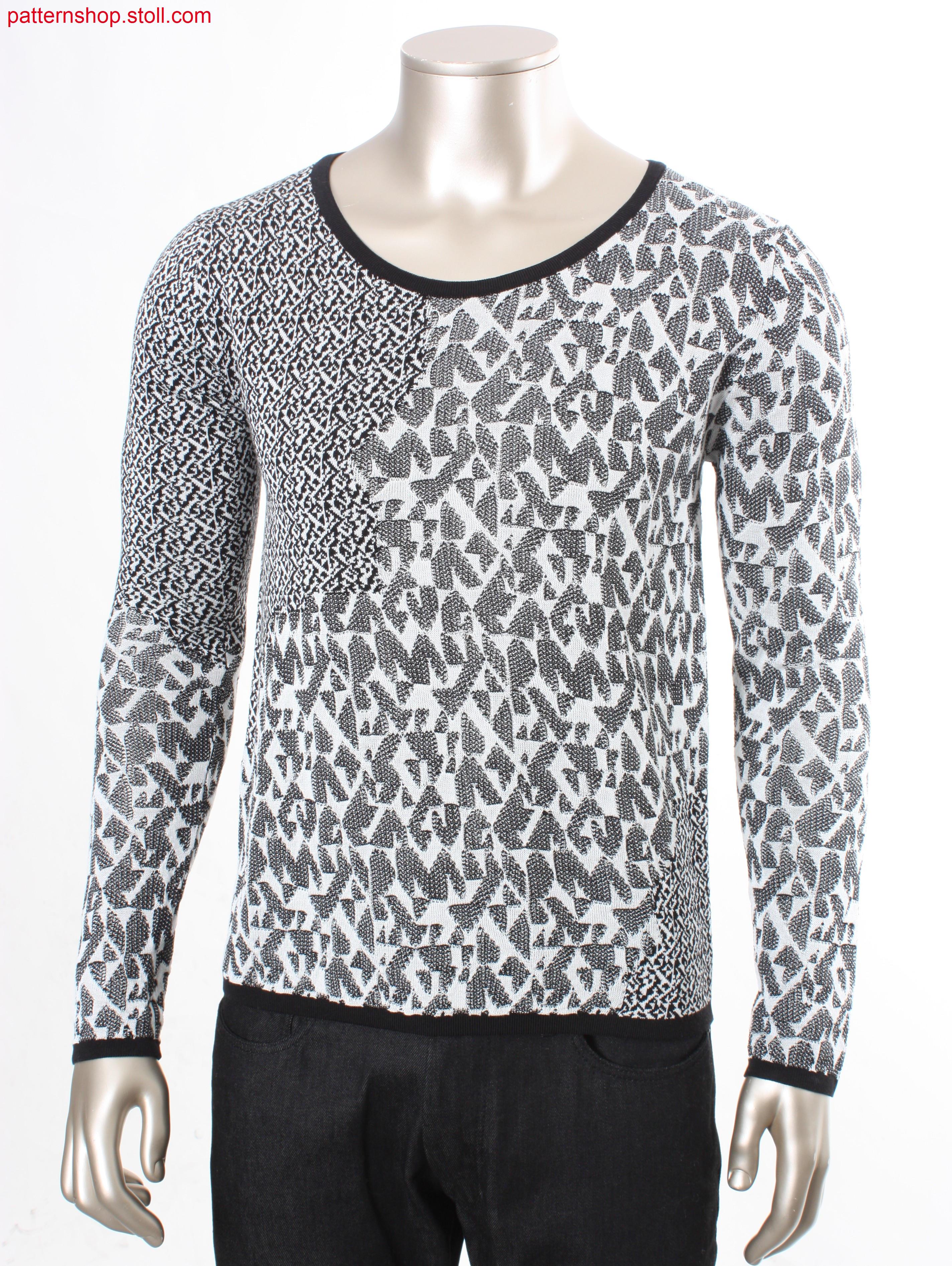 Fully Fashion pullover with French shoulder / Fully Fashion Pullover mit franz
