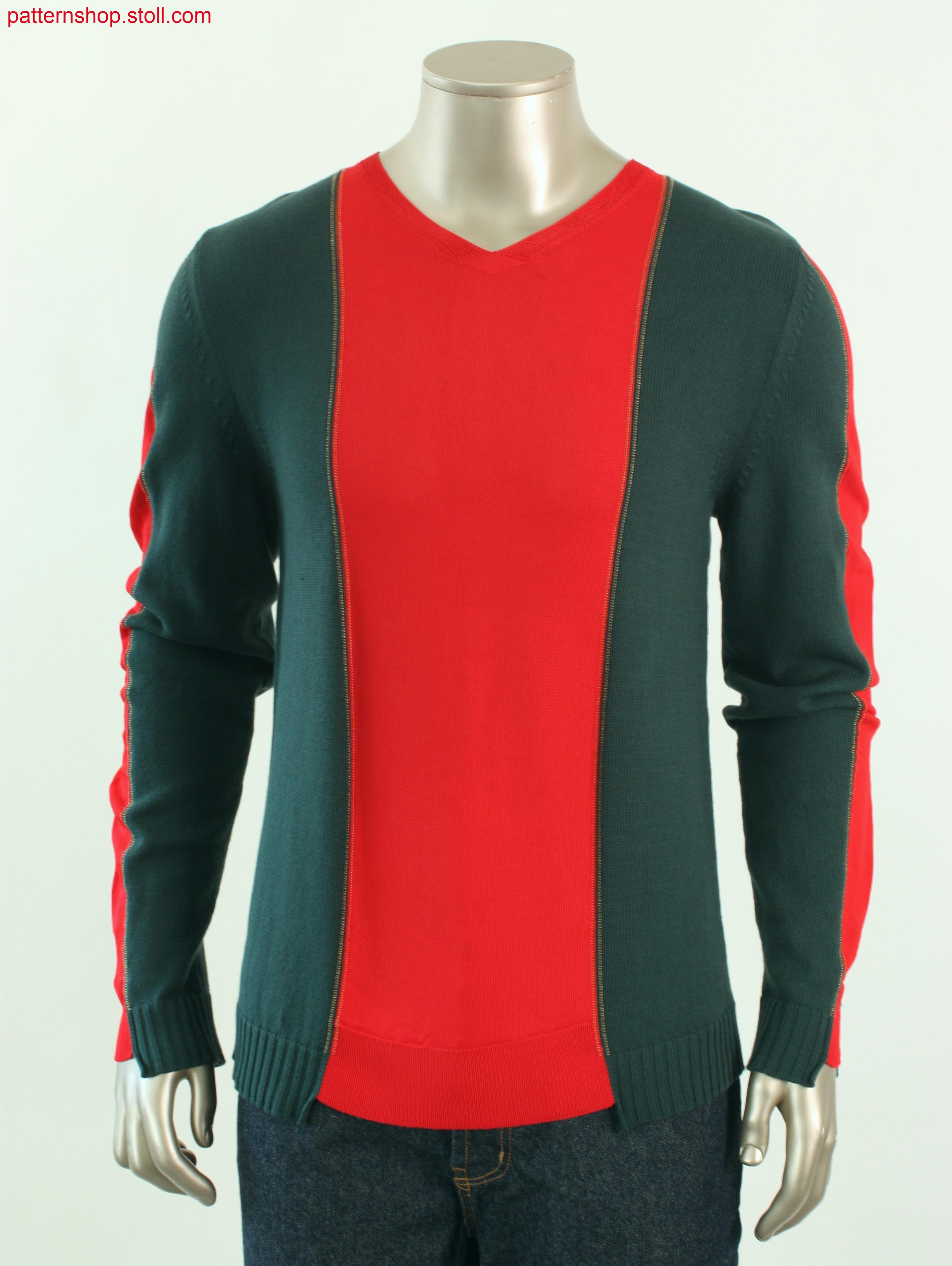 Fully Fashion-Intarsia pullover / Fully Fashion-Intarsia Pullover