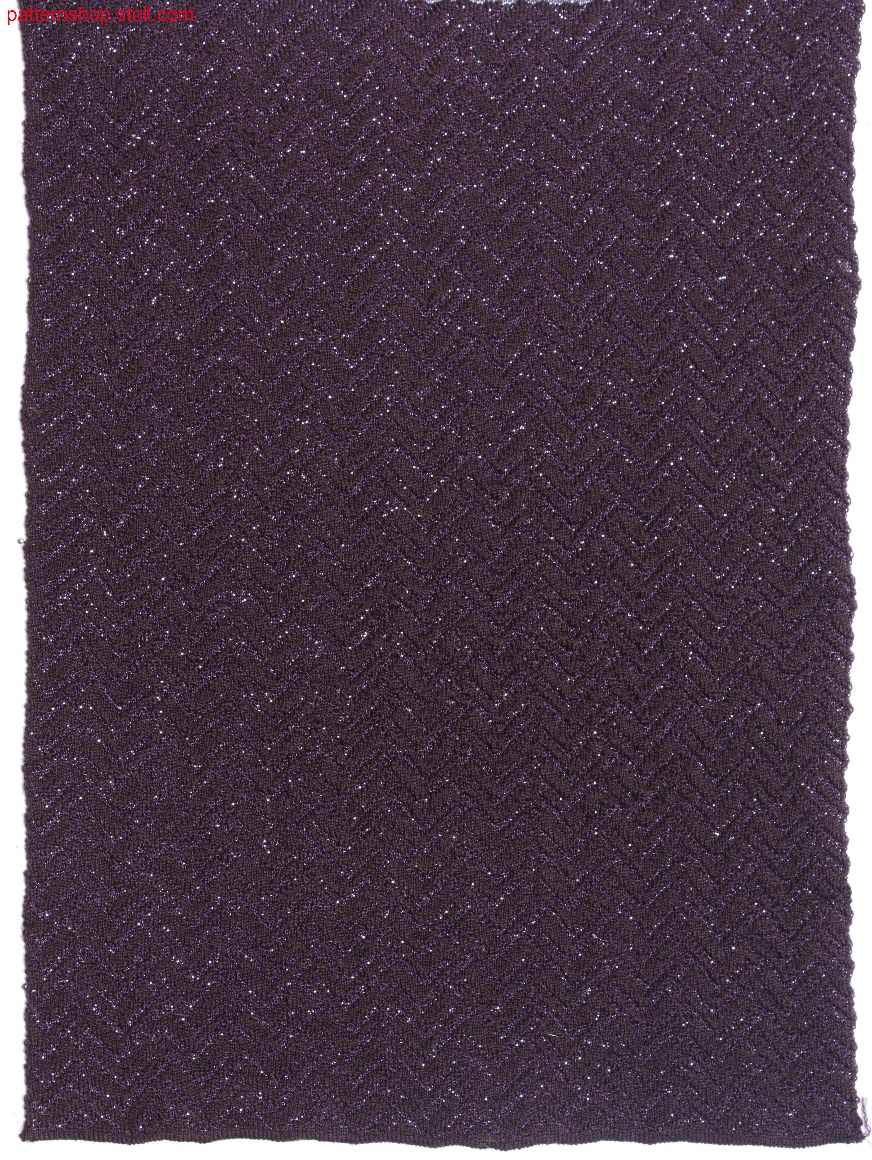 Swatch in 2-colour cloqu